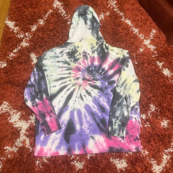 Ivory Ella Women’s Tie Die Hoodie Size Large - Picture 3 of 6